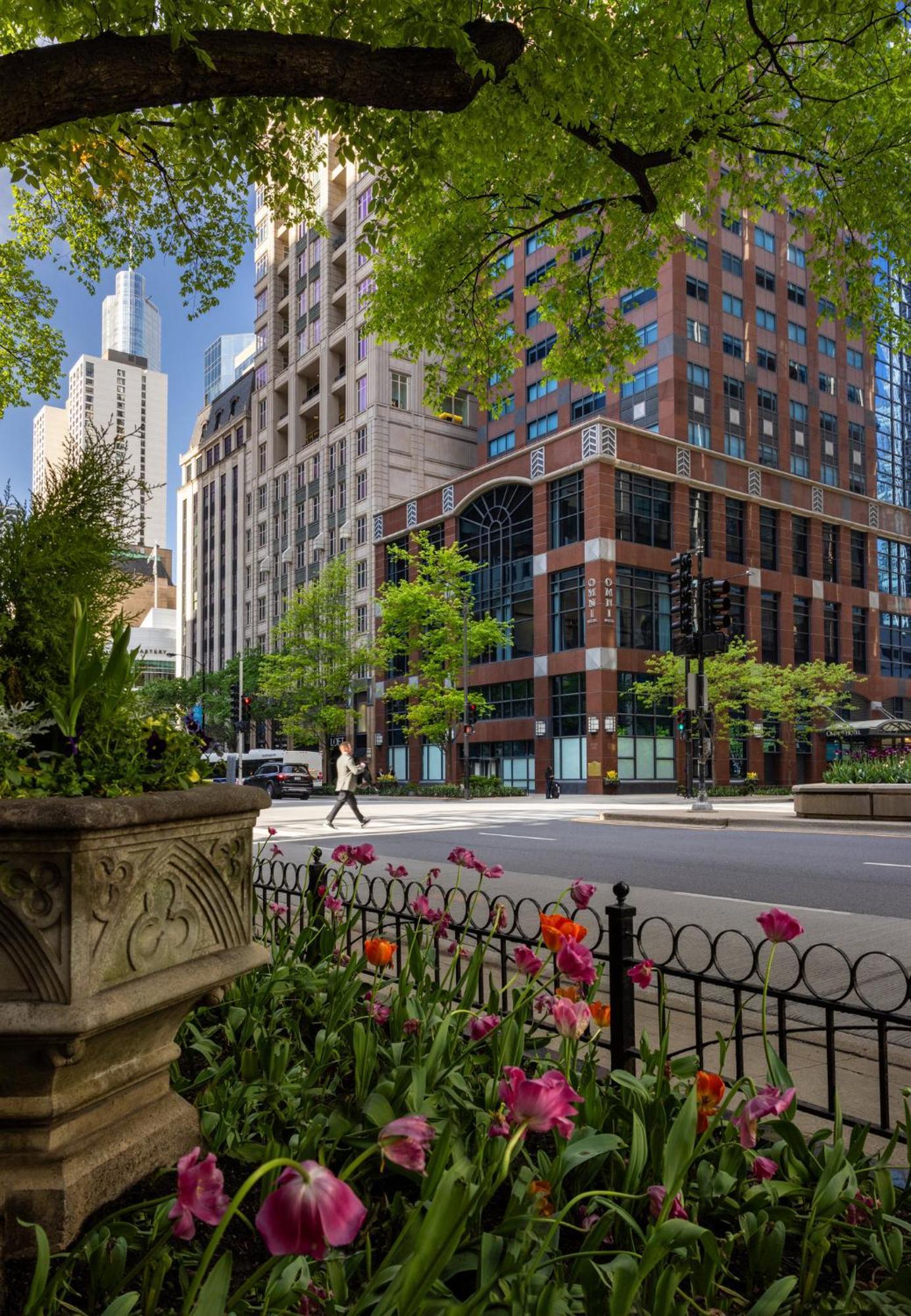 Omni Chicago Hotel Exteriör bild