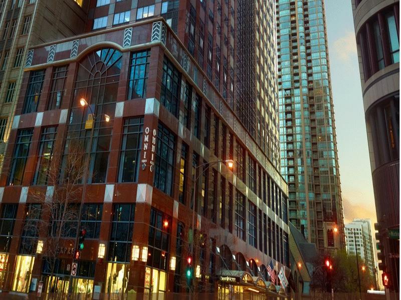 Omni Chicago Hotel Exteriör bild